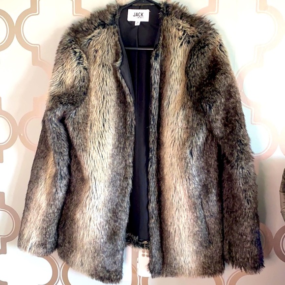 Jack by BB Dakota Jackets & Blazers - Faux Fur Jack by BB Dakota Jacket